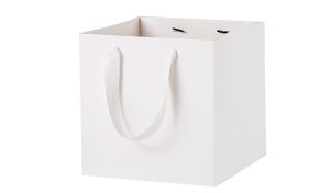 ΤΣΑΝΤΑ ΛΕΥΚΗ ΚΥΒΟΣ ΜΕ ΙΜΑΝΤΑ 30cm 0402184