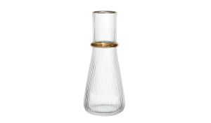 ΚΑΡΑΦΑ ΑΝΑΓΛΥΦΟ ΜΕ ΧΡΥΣΟ ΧΕΙΛΟΣ 1150ml 0503388