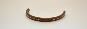 ΔΕΡΜΑ  regaliz ΜΕ ΓΑΖΙ .10x7 mm ΚΑΦΕ 20 cm