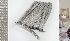 ΣΤΡΑΣ 2.5mm ΤΡΕΣΑ ΜΕ ΑΥΤΟΚΟΛΛΗΤΟ 1cm x 10m με 4 ΣΕΙΡΕΣ 0501116