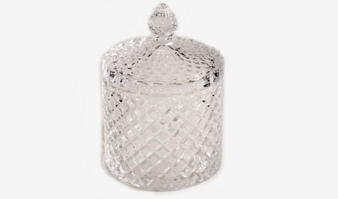 ΦΟΝΤΑΝΙΕΡΑ ΓΥΑΛΙΝΗ ΜΕ ΚΑΠΑΚΙ 10.5cm x 17cm 0503292