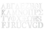 ΞΥΛΙΝΑ ΓΡΑΜΜΑΤΑ ΛΕΥΚΟ ΧΟΝΤΡΑ 18mm 0519319