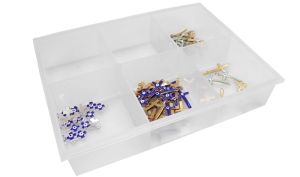 ΠΛΑΣΤΙΚΟΣ ΔΙΣΚΟΣ ΜΕ ΘΗΚΕΣ ΧΩΡΙΣ ΚΑΠΑΚΙ 4.5cm x 18cm x 23.5cm 0506150 ΕΞΑΝΤΛΗΘΗΚΕ