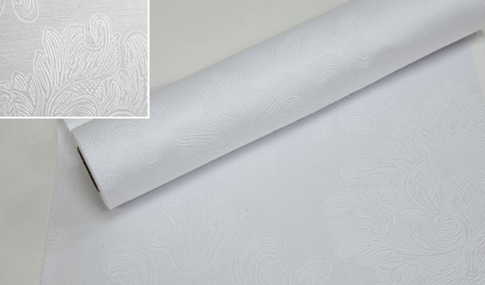 ΡΟΛΟ ΑΣΠΡΟ 28cm x 3m ΓΝΗΣΙΟ ΒΕΛΟΥΔΟ ΜΕ ΑΝΑΓΛΥΦΑ ΣΧΕΔΙΑ 0527345