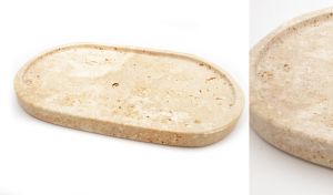 ΜΑΡΜΑΡΙΝΟ ΟΒΑΛ ΠΙΑΤΟ 25cm x 15cm 0621545