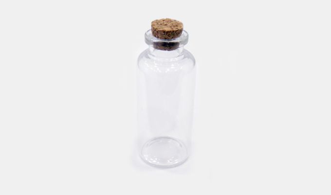 ΜΠΟΥΚΑΛΑΚΙ ΜΙΝΙ 15ml ΜΕ ΦΕΛΛΟ 64mm x 29mm 0503116 ΕΞΑΝΤΛΗΘΗΚΕ