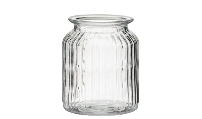 ΒΑΖΟ ΚΥΛΙΝΔΡΟΣ ΡΙΓΕΣ 9cm x 14.5cm 0503373 ΕΞΑΝΤΛΗΘΗΚΕ