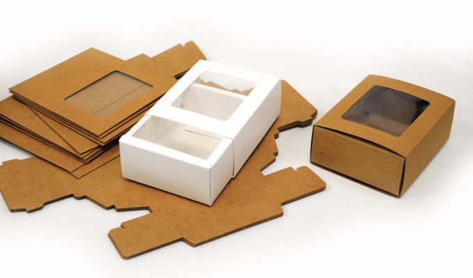 ΧΑΡΤΙΝΟ ΚΟΥΤΙ ΣΥΡΤΑΡΩΤΟ ΜΕ ΠΑΡΑΘΥΡΟ 14cm x 10cm x 5cm 0402154/12 ΤΕΜΑΧΙΑ