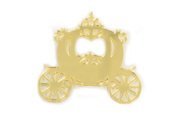 ΠΛΕΞΙΓΚΛΑΣ ΧΡΥΣΗ ΚΟΛΟΚΥΘΑ ΑΜΑΞΑ 7cm x 6.3cm