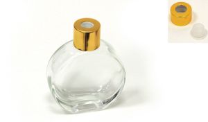 ΜΠΟΥΚΑΛΑΚΙ ΓΥΑΛΙΝΟ 7.2cm x 9cm ΓΙΑ ΑΡΩΜΑΤΙΚΟ ΧΩΡΟΥ 70ml 0503267