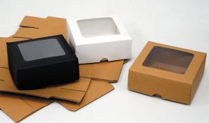 ΚΟΥΤΙ ΧΑΡΤΙΝΟ ΜΕ ΠΑΡΑΘΥΡΟ ΖΕΛΑΤΙΝΑ 13cm x 5cm 0402147