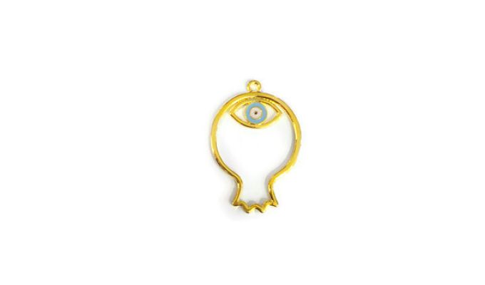 ΜΕΤΑΛΛΙΚΟ ΡΟΔΙ ΜΕ ΜΑΤΙ 45mm x 65mm 0518030 /1 ΤΕΜΑΧΙΟ