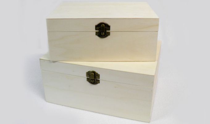 ΞΥΛΙΝΟ ΜΠΑΟΥΛΟ ΜΙΚΡΟ ΣΕΤ2 21cm x 15cm x 9cm 23.5cm x 17.5cm x 11cm 0519263