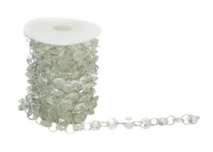 ΡΟΛΟ ΓΙΡΛΑΝΤΑ ΜΕ ΚΡΥΣΤΑΛΛΑΚΙΑ 7m x 1cm 0514005