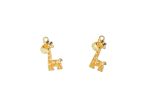ΜΕΤΑΛΛΙΚΗ ΚΑΜΗΛΟΠΑΡΔΑΛΗ 1.2cm x 2.4cm ΜΕ ΣΜΑΛΤΟ 0517999