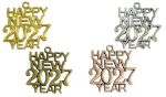 ΜΕΤΑΛΛΙΚΟ 3cm Happy new year 0621625